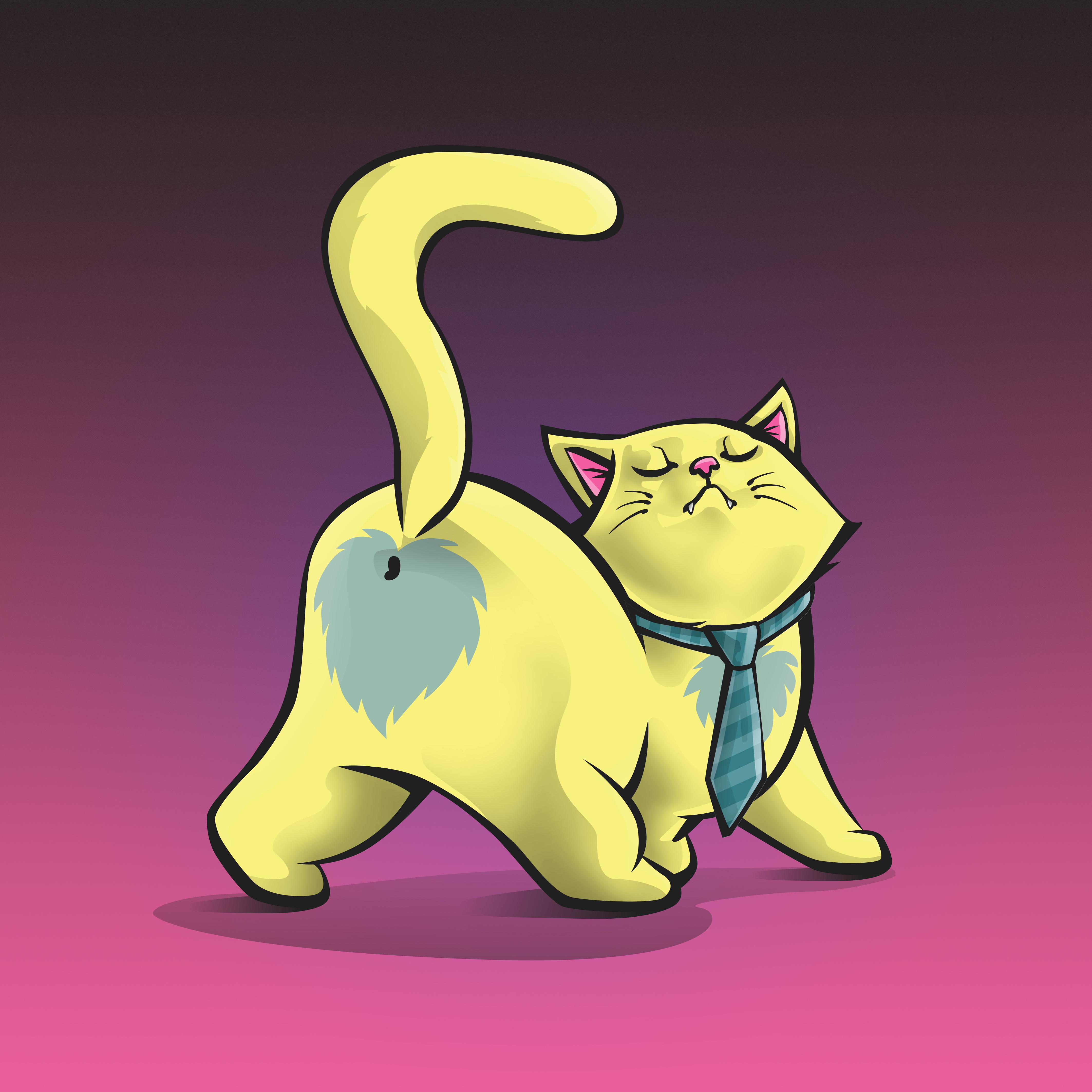 KittyButt #1045, a unique collectible.