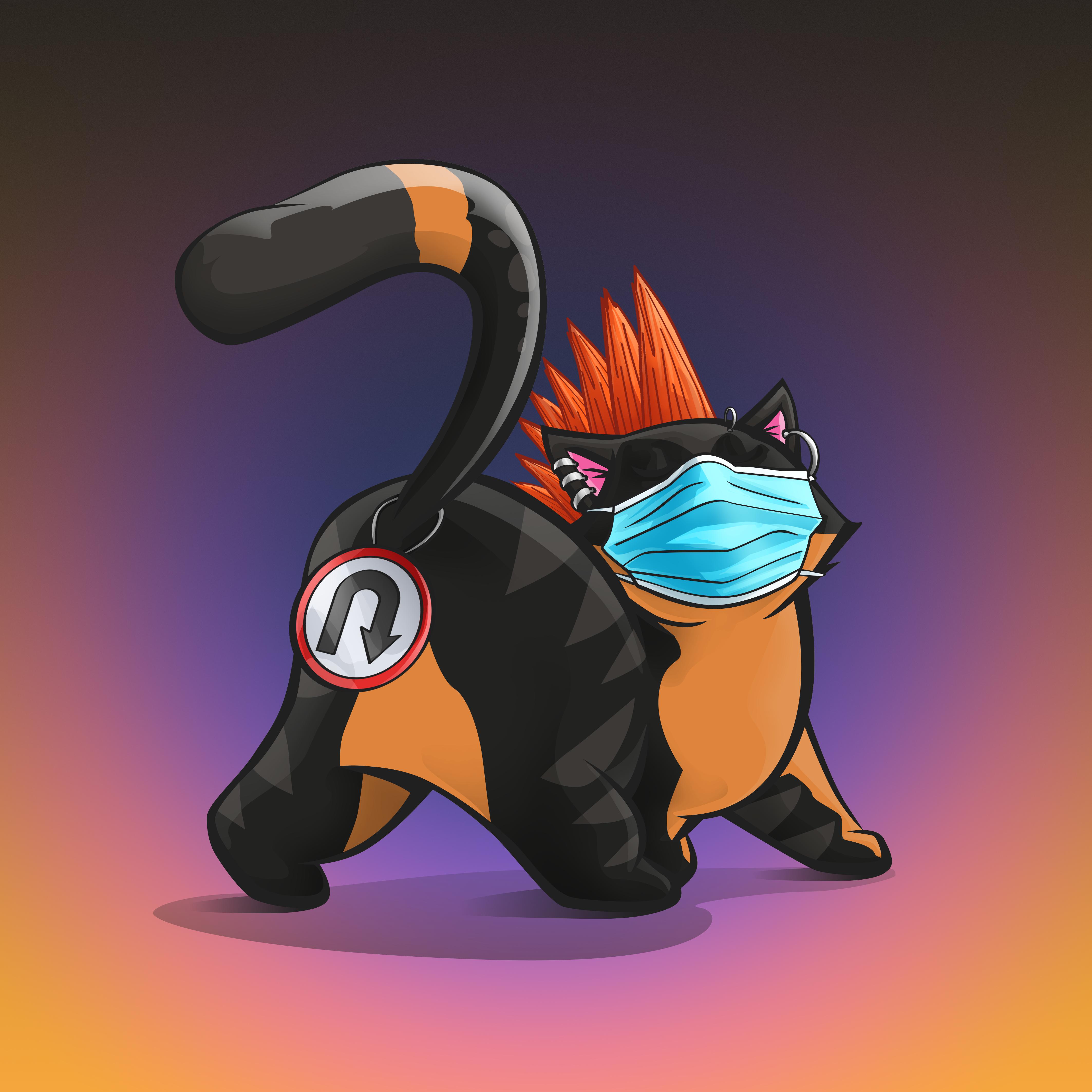 KittyButt #1075, a unique collectible.