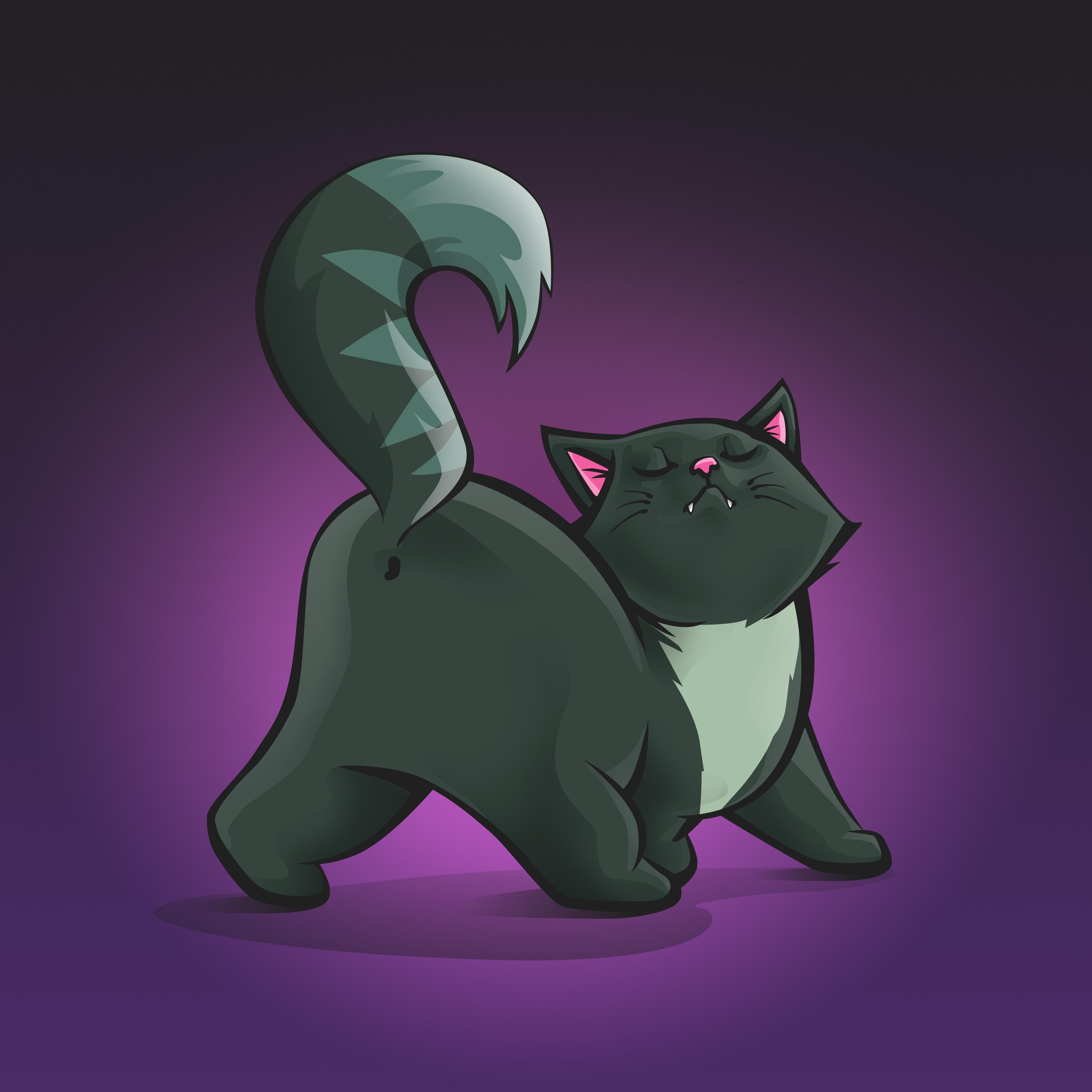 KittyButt #6794, a unique collectible.