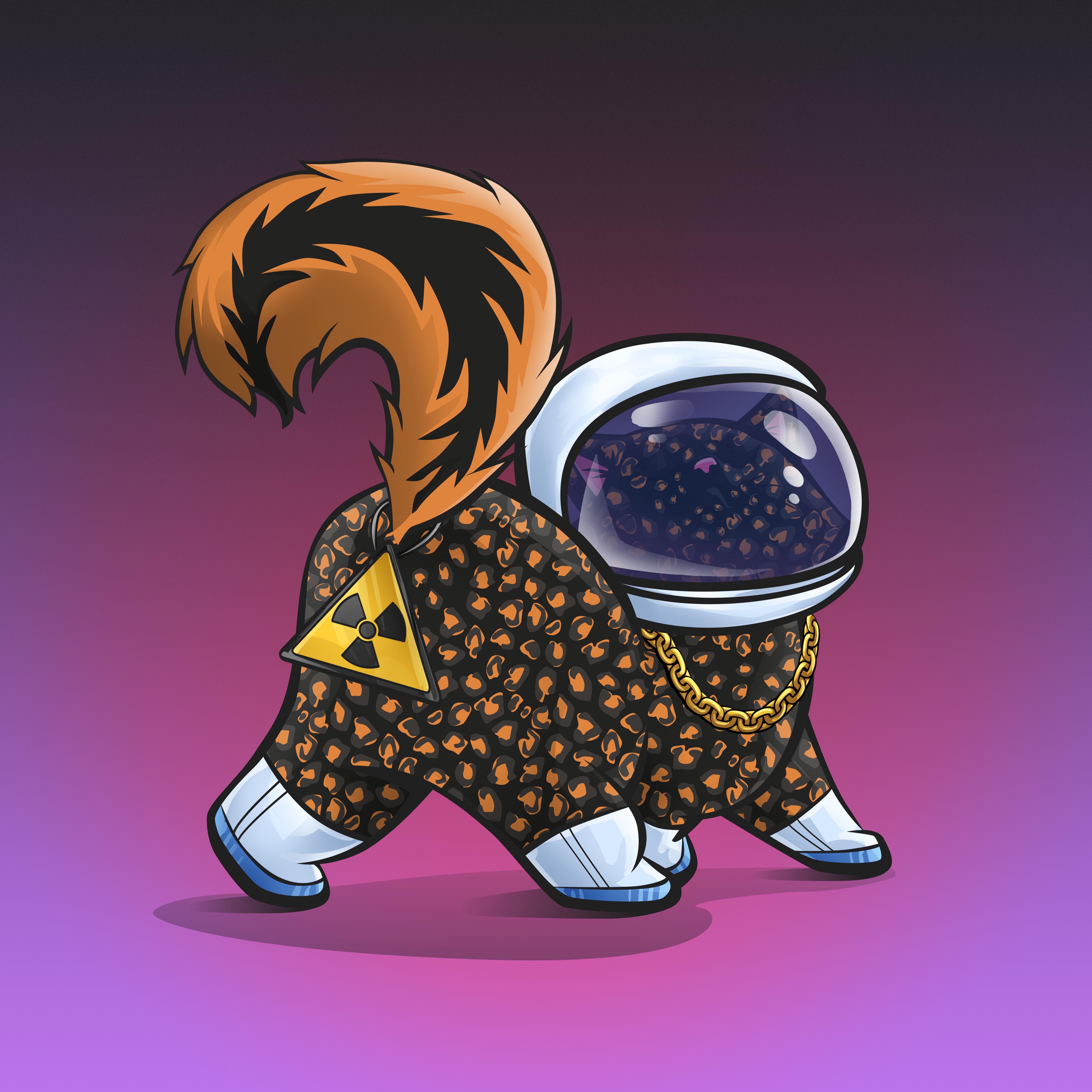 KittyButt #9564, a unique collectible.