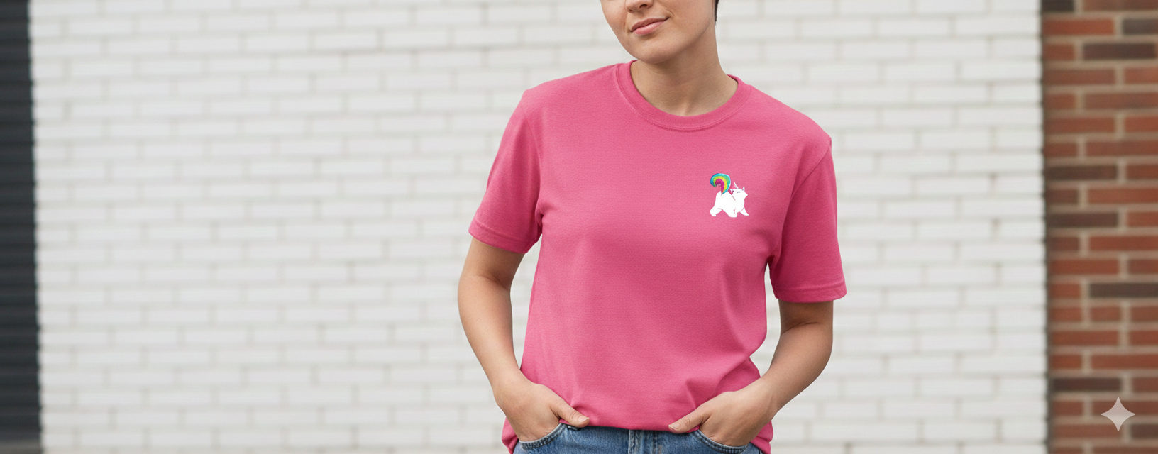 A t-shirt with a KittyButt logo.